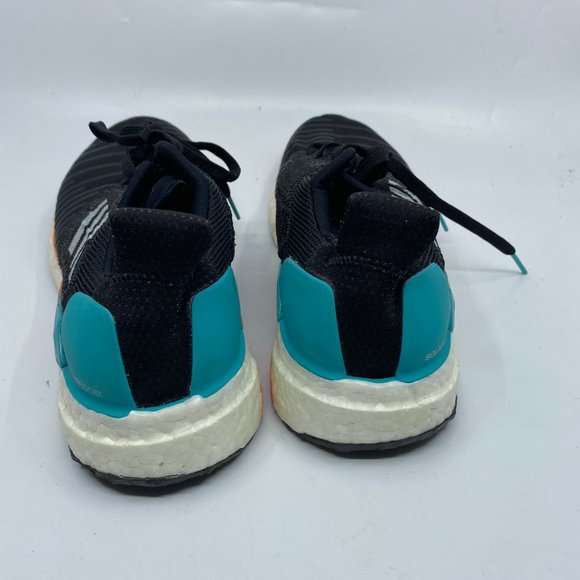 Adidas SOLAR BOOST Black Blue Sneakers Size: US9.5 - Picture 3 of 8